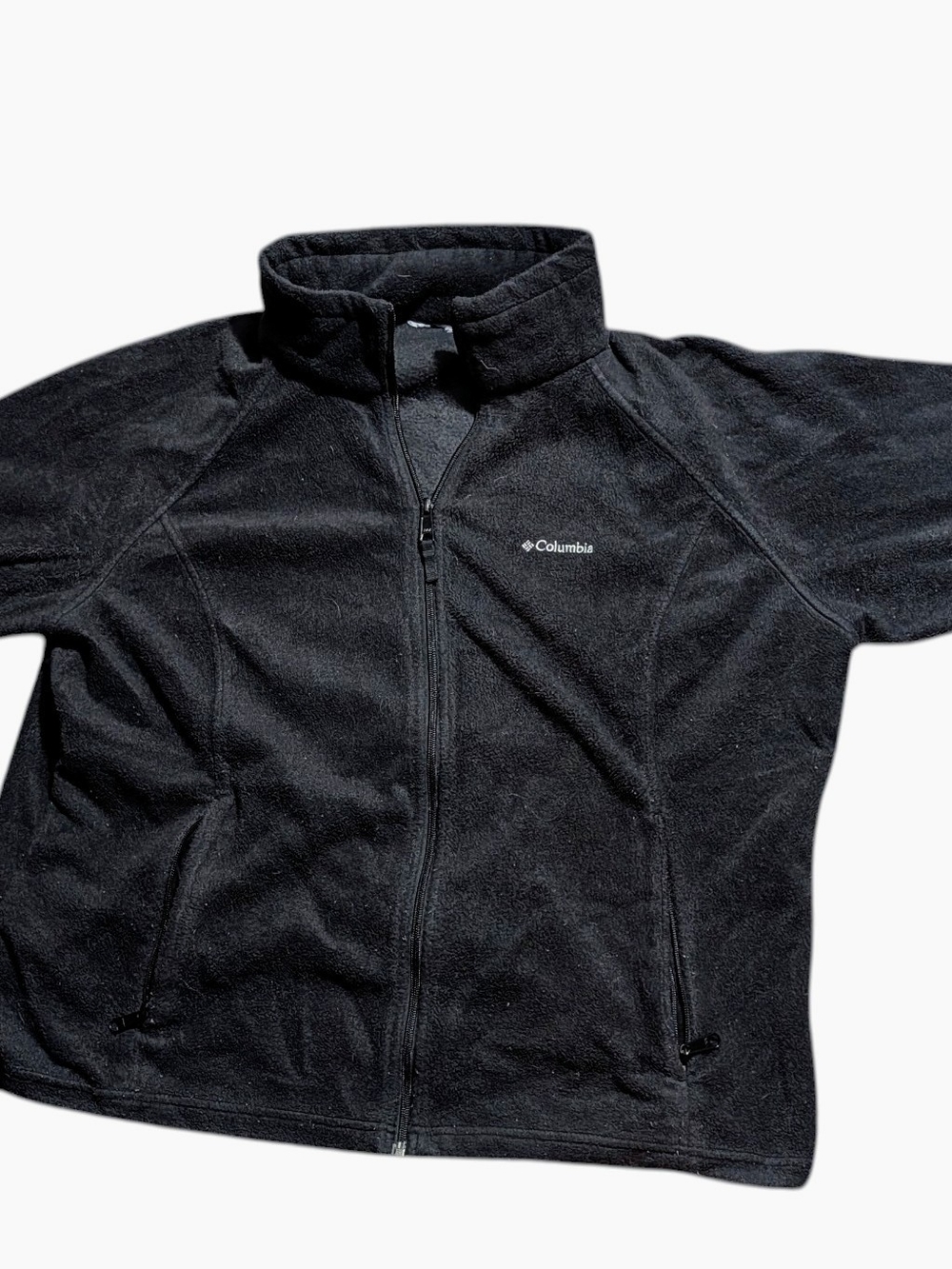 Columbia Black Men's Full-Zip Fleece Jacket